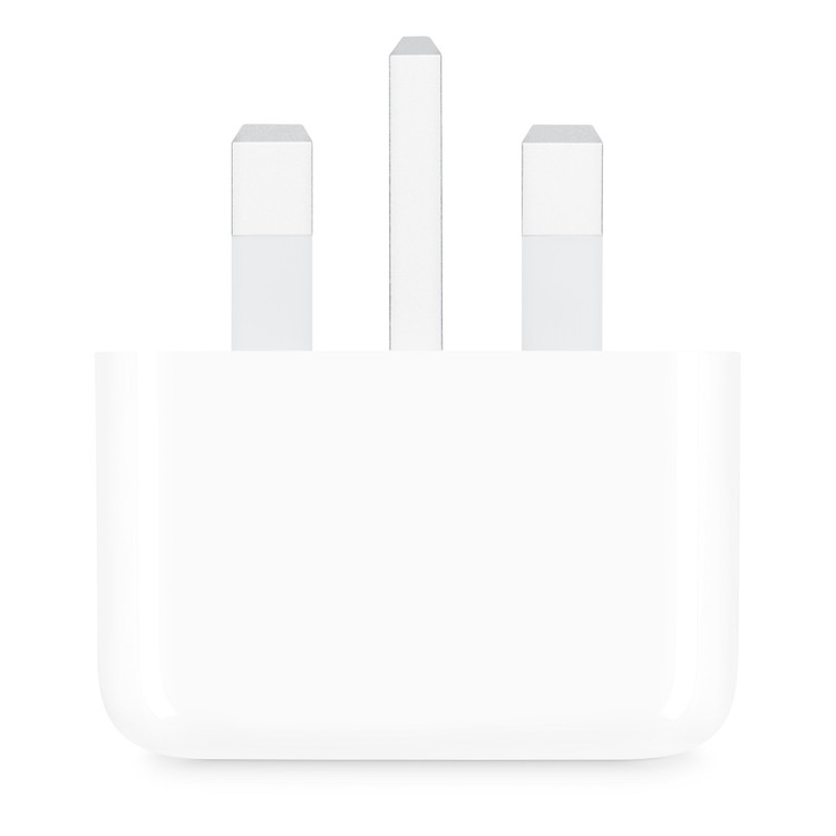تصویر شارژر دیواری اپل مدل ۲۰ وات USB-C Power Adapter سفید رنگ – آداپتور رسمی Apple با توان ۲۰W