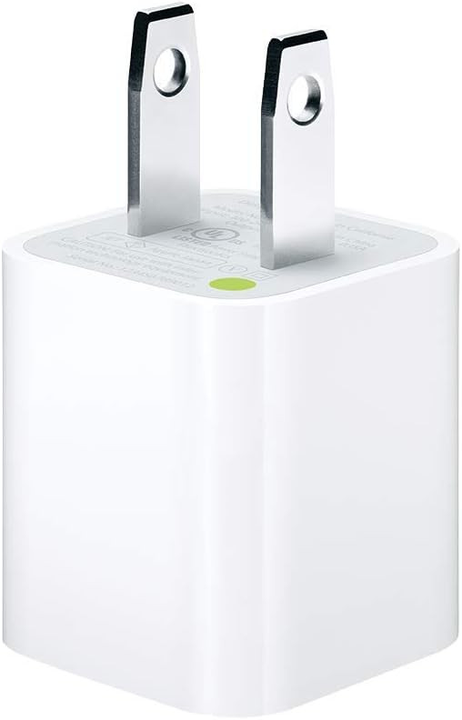 تصویر شارژر دیواری اپل مدل 5W USB Power Adapter سفید رنگ – آداپتور اصلی Apple