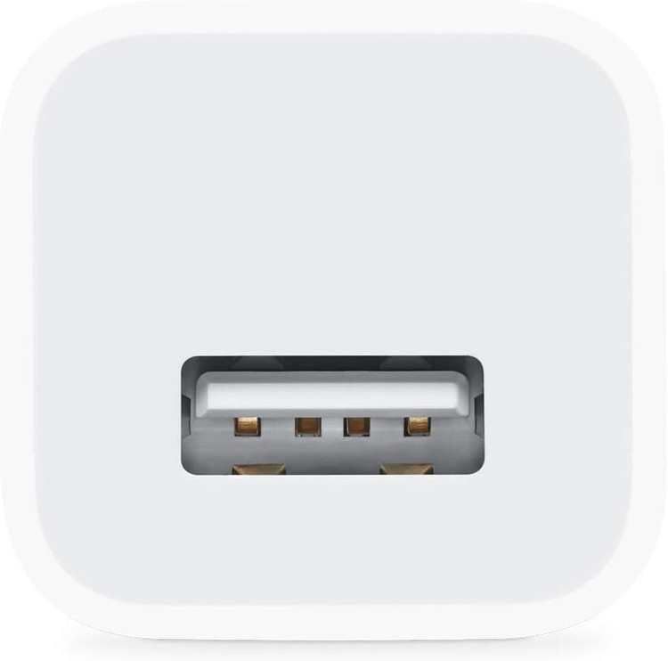 تصویر شارژر دیواری اپل مدل 5W USB Power Adapter سفید رنگ – آداپتور اصلی Apple