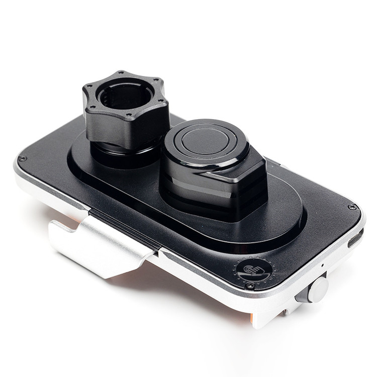 شارژر و پایه نگهدارنده بیسیم هیسکا مدل HK-2351W با طراحی شفاف، سنسور هوشمند و توان شارژ ۱۵ وات