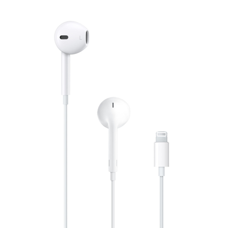تصویر هندزفری اپل مدل EarPods با کانکتور لایتنینگ اورجینال – Apple EarPods Lightning Connector سفید