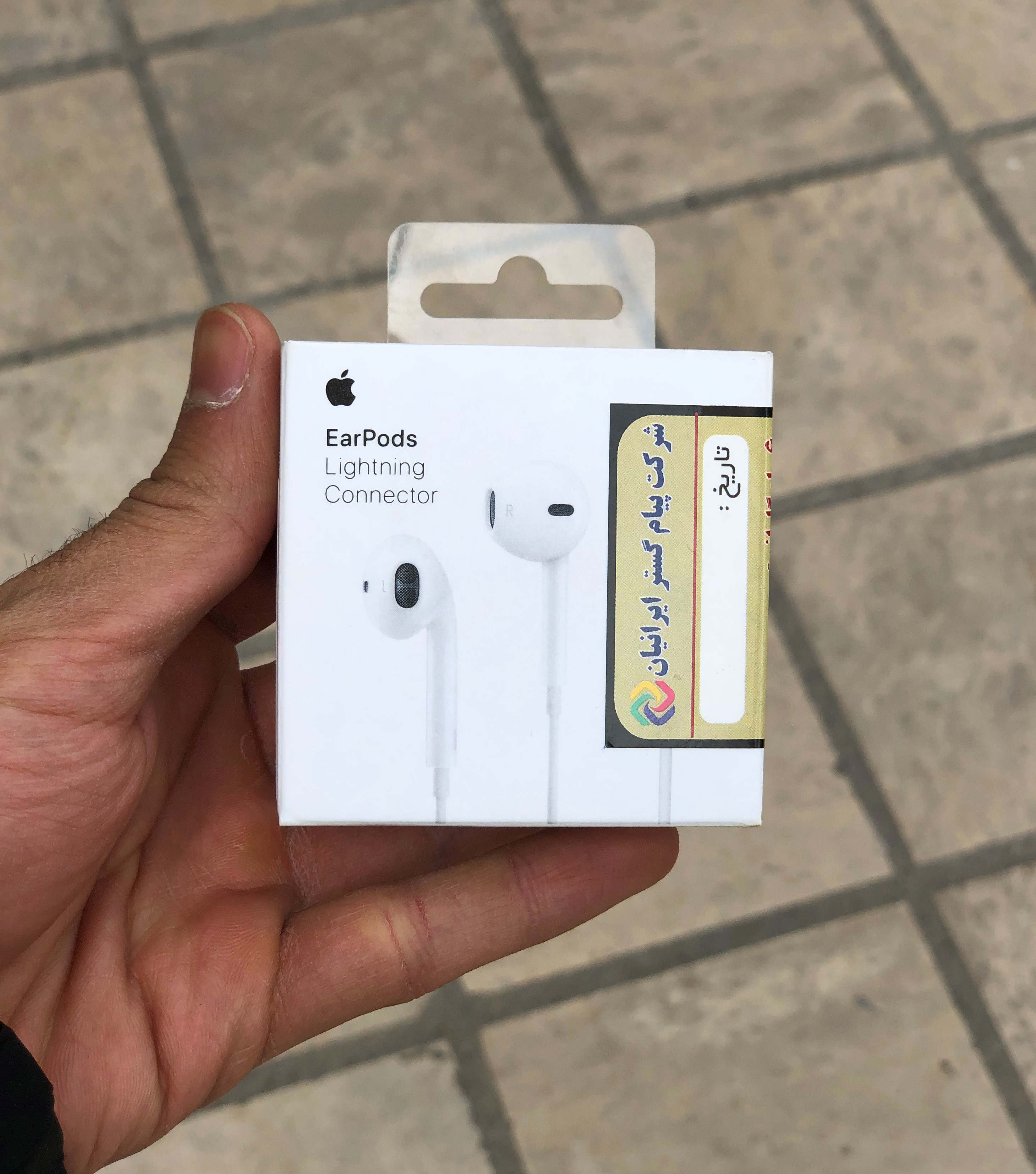 هندزفری اپل مدل EarPods با کانکتور لایتنینگ اورجینال