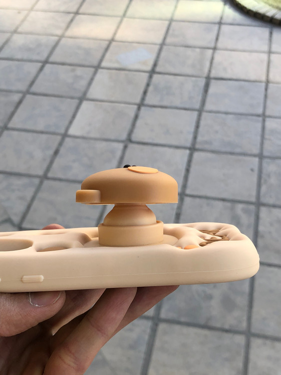 قاب فانتزی عروسکی خرسی مدل Bear سیلیکونی با استند نگهدارنده