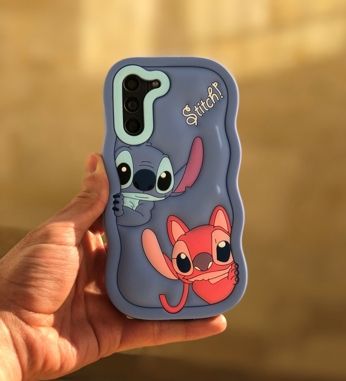 قاب سیلیکونی فانتزی طرح استیچ Stitch عروسکی