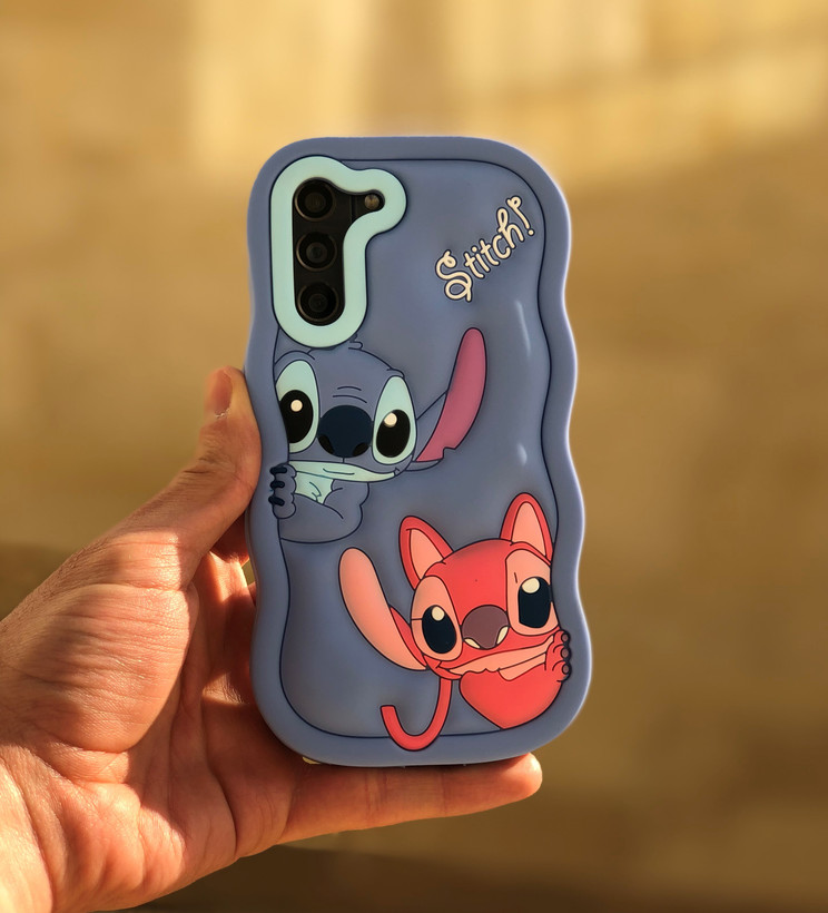 قاب سیلیکونی فانتزی طرح استیچ Stitch عروسکی