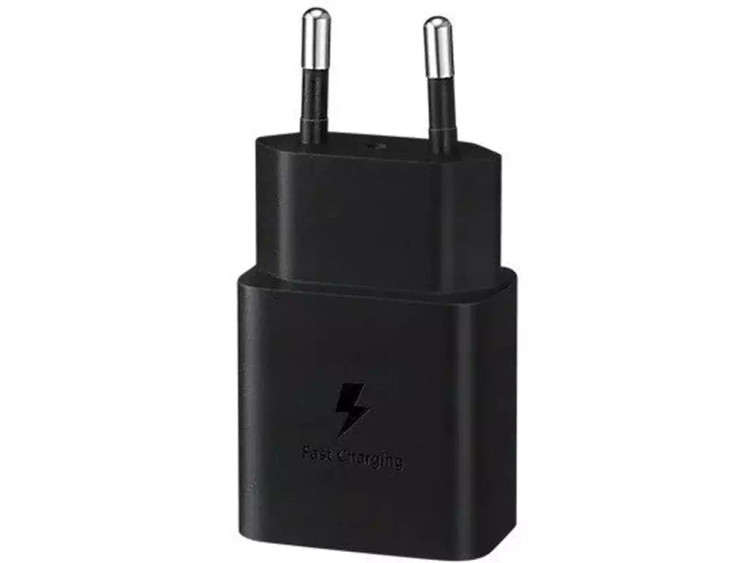 تصویر شارژر دیواری سامسونگ مدل EP-T1510 دو شاخه سفید – Samsung 15W Wall Charger