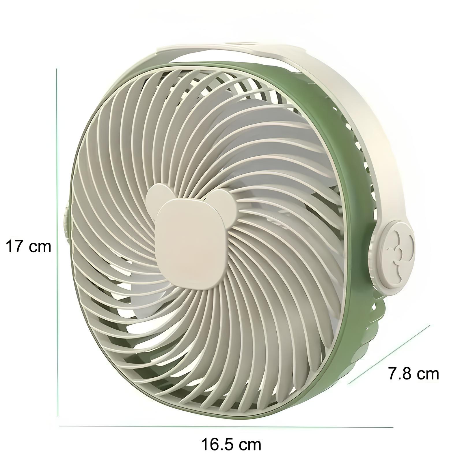 پنکه رومیزی قابل حمل سه حالته مدل Desktop Wall Monted Fan KLW-F9