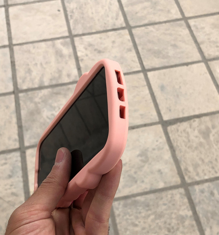 قاب فانتزی عروسکی سیلیکونی خرس توت فرنگی Strawberry Bear