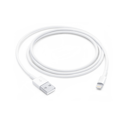 کابل شارژ و دیتا لایتنینگ به یو اس بی اپل - Apple Lightning to USB Cable به طول یک متر مدل A1480