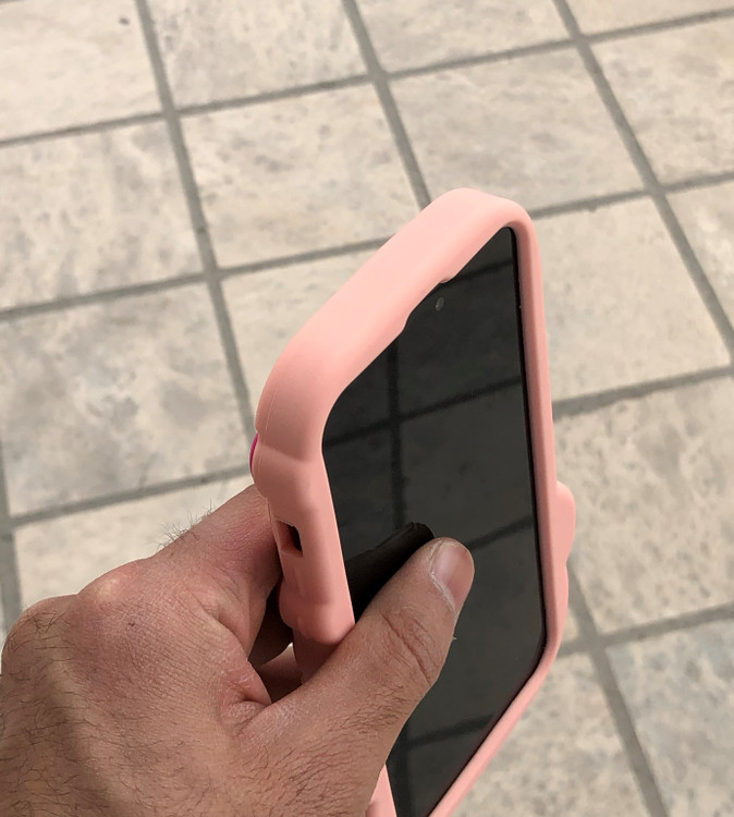 قاب فانتزی سیلیکونی عروسکی Strawberry Bear خرس توتفرنگی سهبعدی