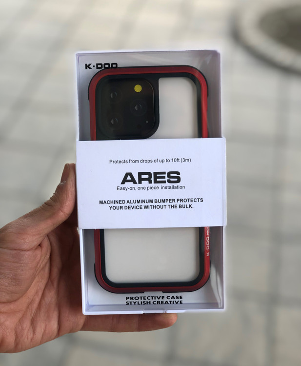 قاب آلومینیومی مقاوم KZDOO Ares با گواهی نظامی