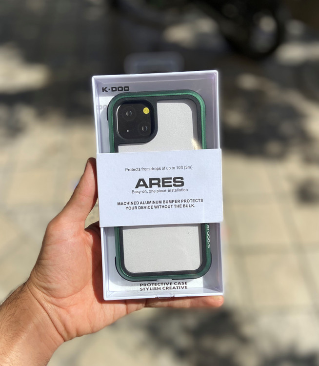 قاب آلومینیومی مقاوم KZDOO Ares با گواهی نظامی