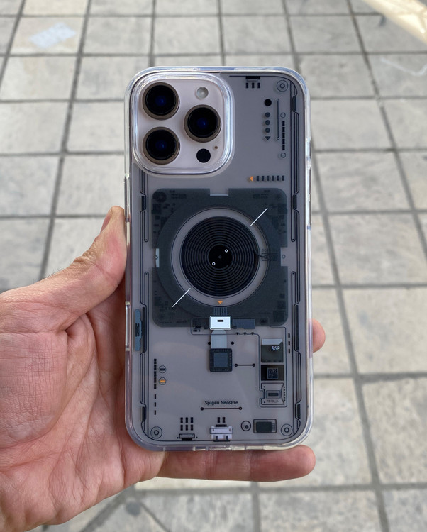 قاب اسپیگن اولترا هایبرید مگ سیف Spigen Ultra Hybrid MagSafe - ضربه گیری بالا و بدون تغییر رنگ